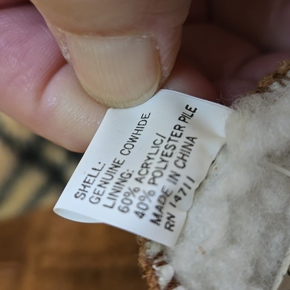 MEN GENUINE COWHIDE GLOVES NWT WITH WARM LINING SZ XL GREAT FOR THE COLD - Picture 5 of 5